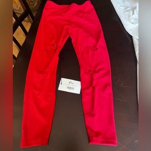 Zyia Red Slasher Luxe Hi-Rise